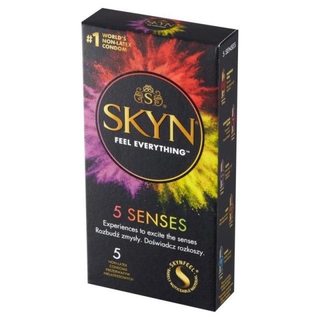 Prezerwatywy Nielateksowe 5 Senses SKYN