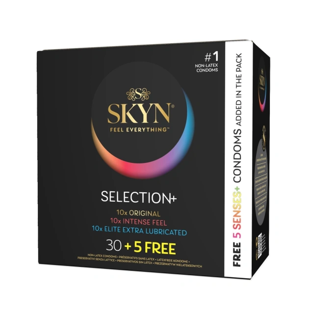 Prezerwatywy Nielateksowe Mix Wariantów SKYN Feel Everything Selection+ 35 szt.