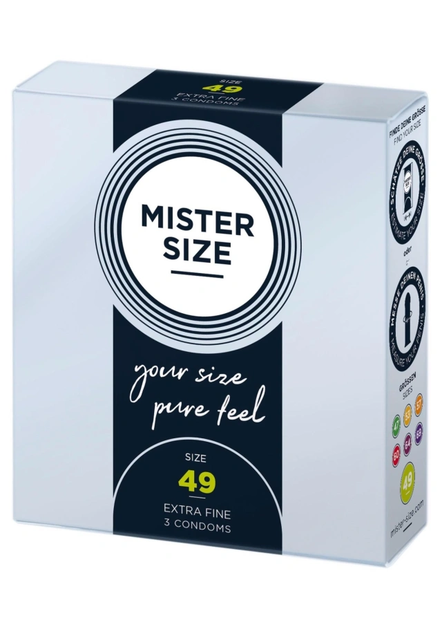 Prezerwatywy Mister Size 49 mm 3 szt.