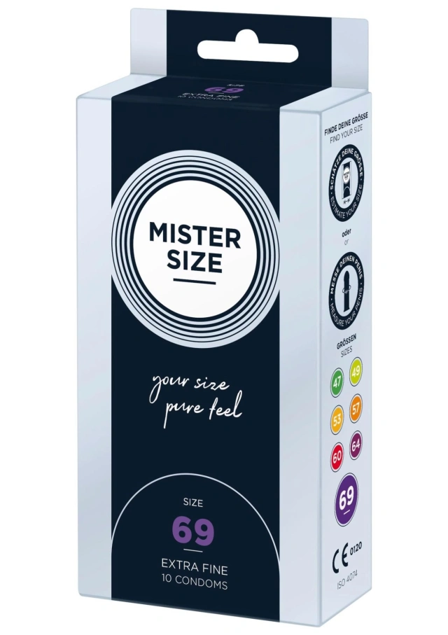 Prezerwatywy Mister Size 69 mm 10 szt.