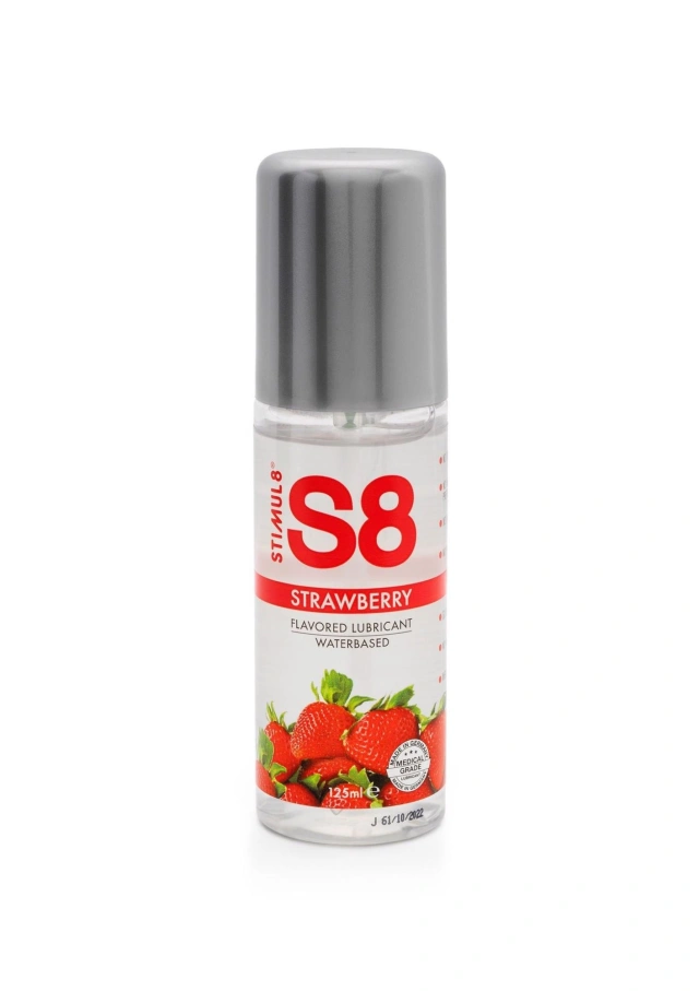 Lubrykant Smakowy Truskawka (Strawberry) S8 WB Flavored Lube Stimul8 S8 125 ml