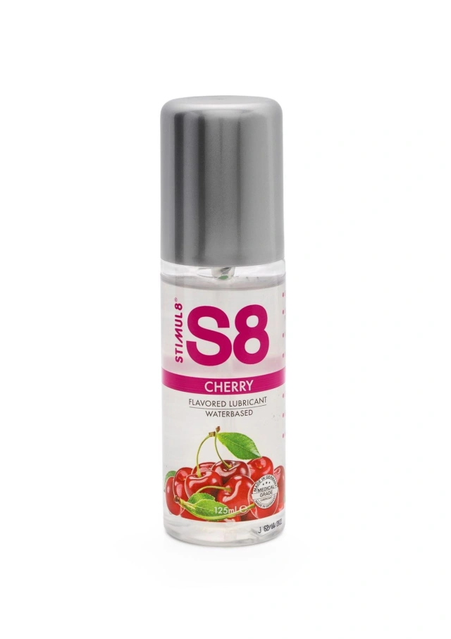 Lubrykant Smakowy Wiśnia (Cherry) S8 WB Flavored Lube Stimul8 S8 125 ml