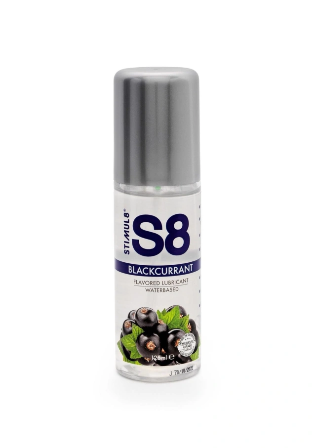 Lubrykant Smakowy Czarna Porzeczka (Blackcurrant) S8 WB Flavored Lube Stimul8 S8 125 ml