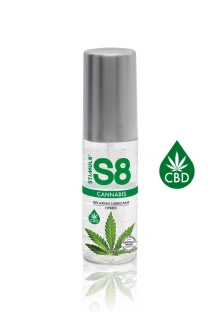 Lubrykant Hybrydowy Konopny (Cannabis) S8 Hybrid Cannabis Lube Stimul8 S8 50 ml