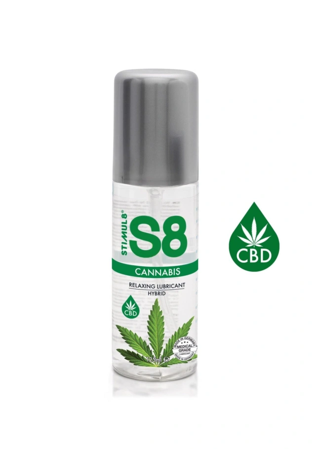 Lubrykant Hybrydowy Konopny (Cannabis) S8 Hybrid Cannabis Lube Stimul8 S8 125 ml