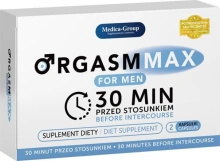 Kapsułki Na Potencję OrgasmMax For Men Medica 2 szt.