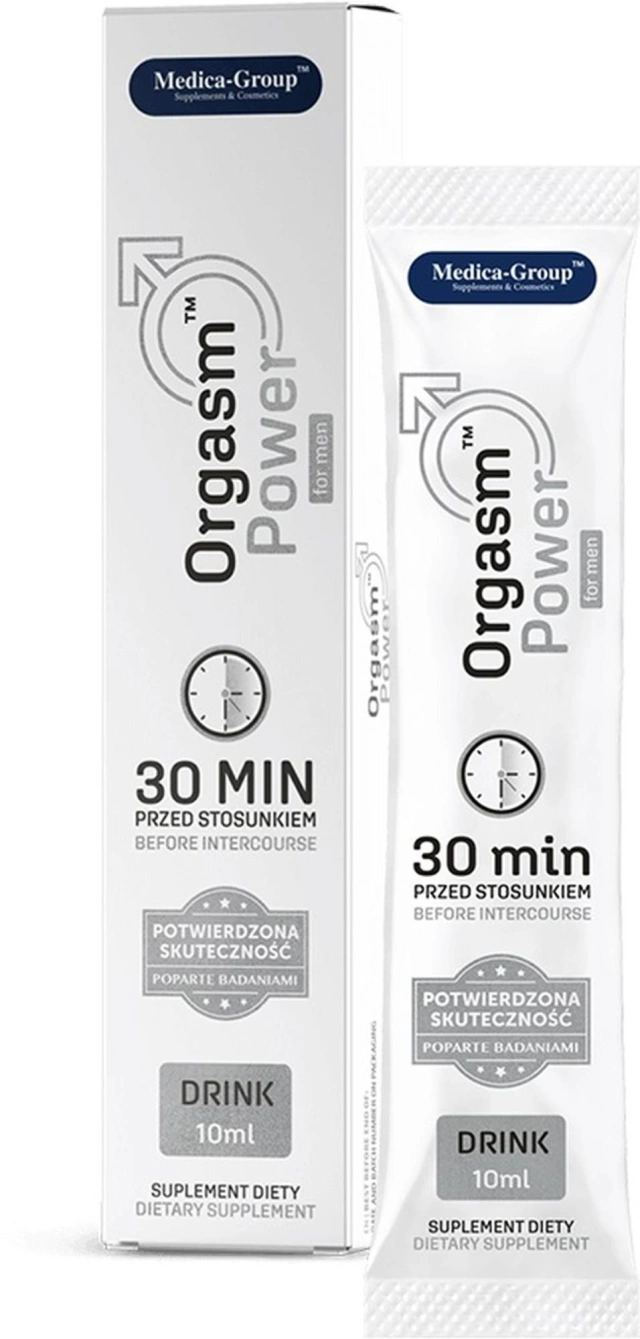 Shot Na Potencję Orgasm Power For Men Medica 10 ml