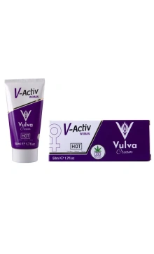 Krem Stymulujący Wulwę V-Activ Vulva Cream CBD Hot 50 ml