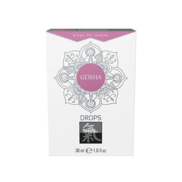 Krople Afrodyzjakalne Dla Kobiet Shiatsu Geisha Drops Hot 30 ml
