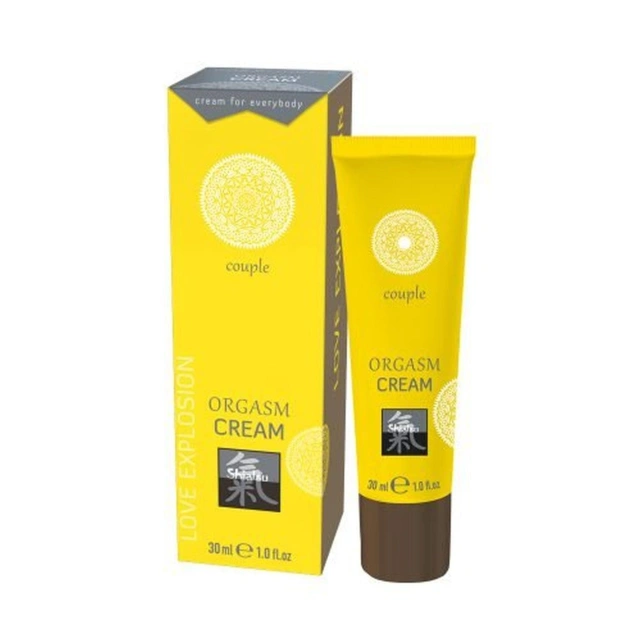 Krem Orgazmowy Dla Par Shiatsu Orgasm Cream Hot 30 ml