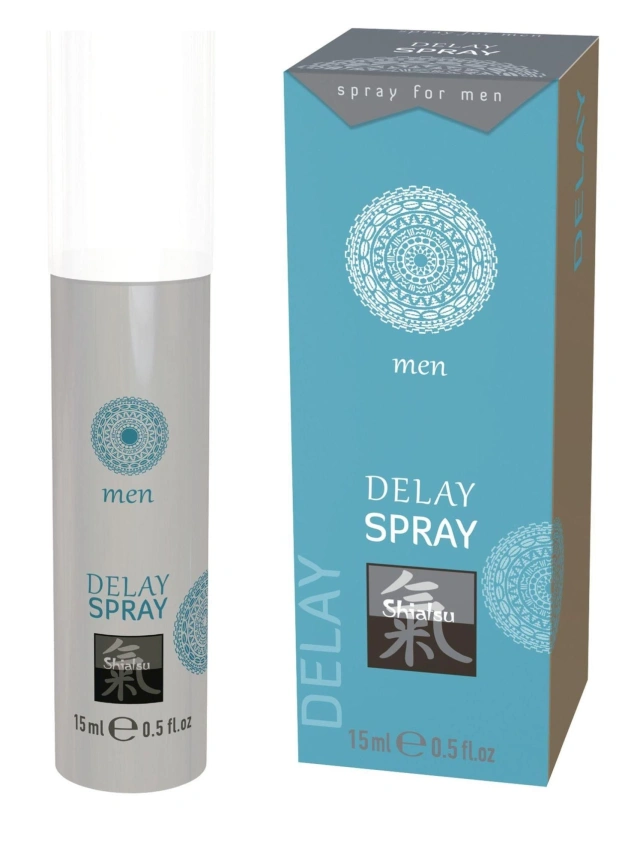 Spray Opóźniający Wytrysk Shiatsu Delay Spray Man Hot 15 ml