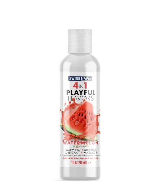 Lubrykant Smakowy 4 w 1 Arbuz (Watermelon) Swiss Navy 30 ml