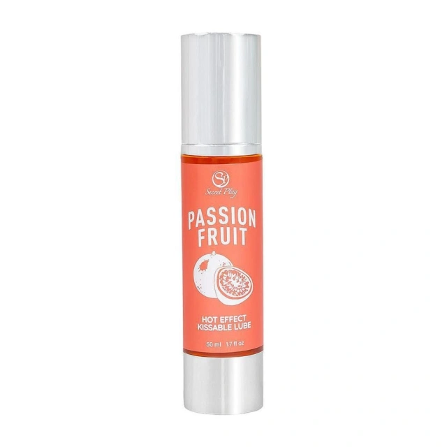 Lubrykant Smakowy Marakuja (Passion Fruit) Hot Effect Kissable Secret Play