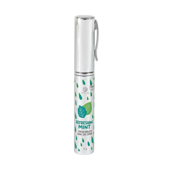 Spray Do Seksu Oralnego Odświeżająca Mięta (Refreshing Mint Fresh Breath) Secret Play