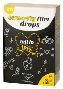 Krople Afrodyzjakalne Ero Butterfly Flirt Drops Hot 30 ml