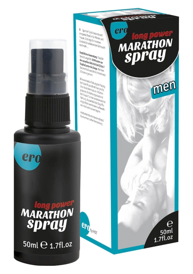 Spray Opóźniający Wytrysk Marathon Spray Men Long Power Hot 50 ml