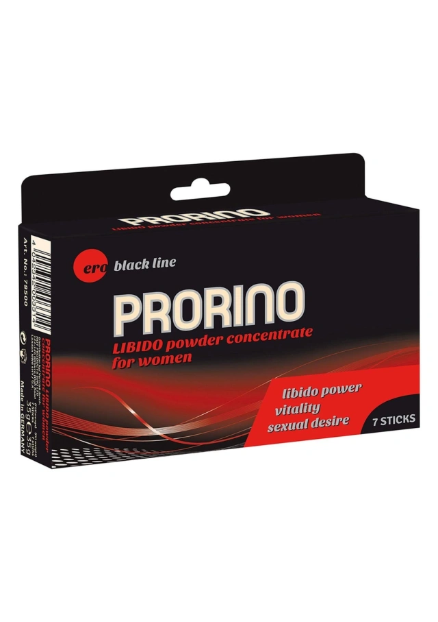 Koncentrat Libido Dla Kobiet ERO PRORINO Black Line Hot