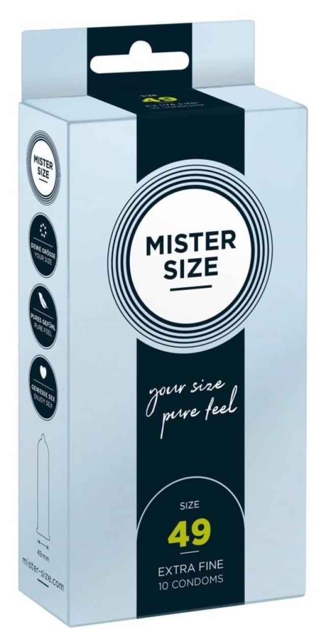 Prezerwatywy Mister Size 49 mm 10 szt.