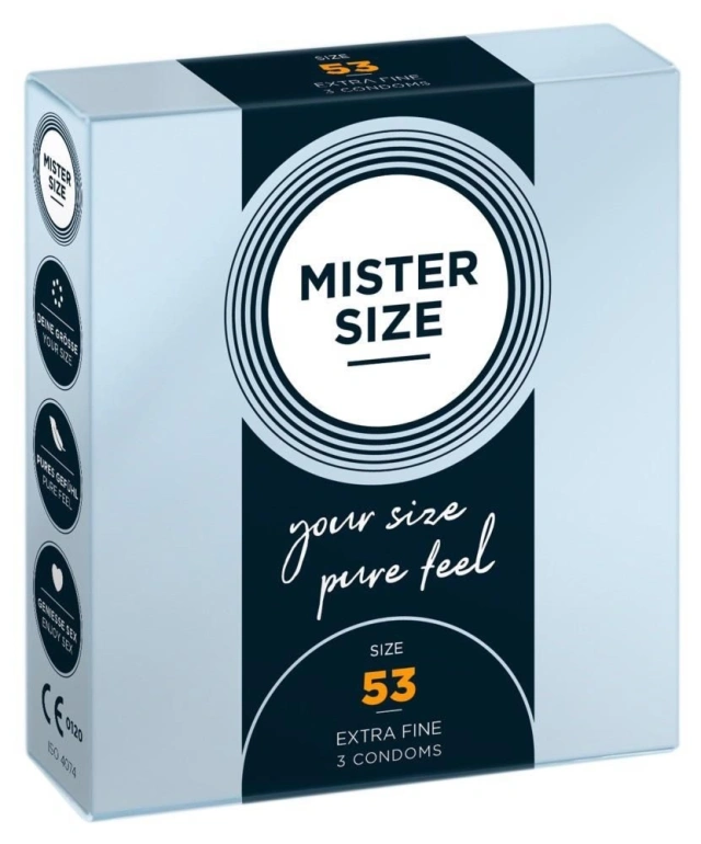 Prezerwatywy Mister Size 53 mm 3 szt.