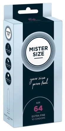 Prezerwatywy Mister Size 64 mm 10 szt.