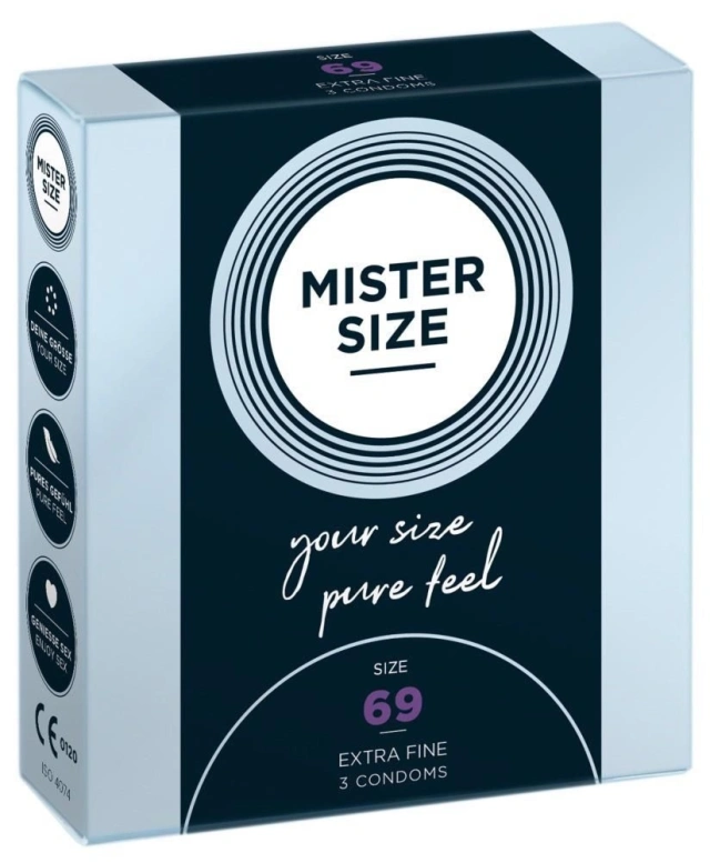 Prezerwatywy Mister Size 69 mm 3 szt.
