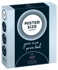 Prezerwatywy Mister Size 69 mm 3 szt.