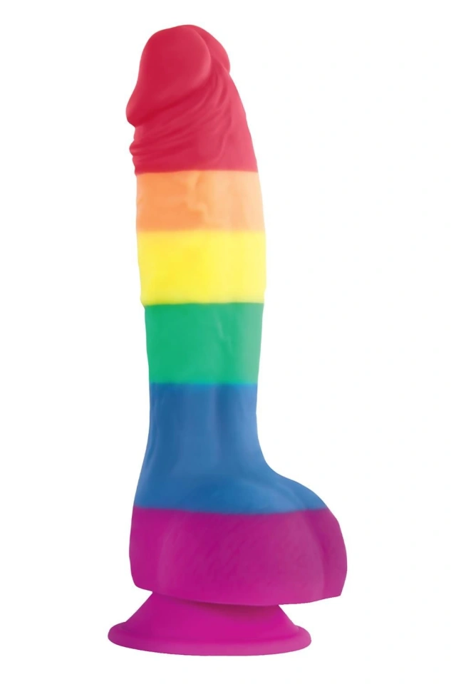 Dildo Ns Novelties Colours Pride Edition Dong NS Novelties 6 cali | 100% ORYGINAŁ| DYSKRETNA PRZESYŁKA