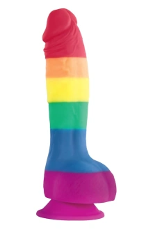 Dildo Ns Novelties Colours Pride Edition Dong NS Novelties 6 cali | 100% ORYGINAŁ| DYSKRETNA PRZESYŁKA