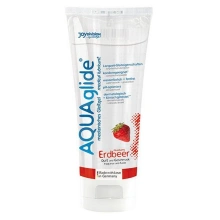 Lubrykant Smakowy Truskawka (Strawberry) AQUAglide JoyDivision 100 ml