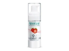 Płynny Wibrator Truskawka (Strawberry) Amoreane 30 ml