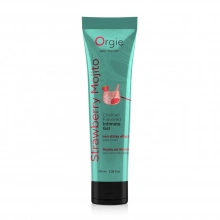 Lubrykant Smakowy Koktajl Truskawkowe Mojito (Strawberry Mojito) Lube Tube Orgie 100 ml