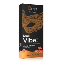 Płynny Wibrator Smakowy Sex On The Beach Dual Vibe Orgie 15 ml