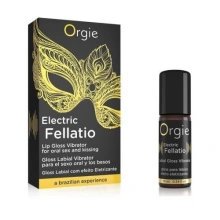 Wibrujący Błyszczyk Do Ust Sexy Vibe Electric Fellatio Orgie 10 ml