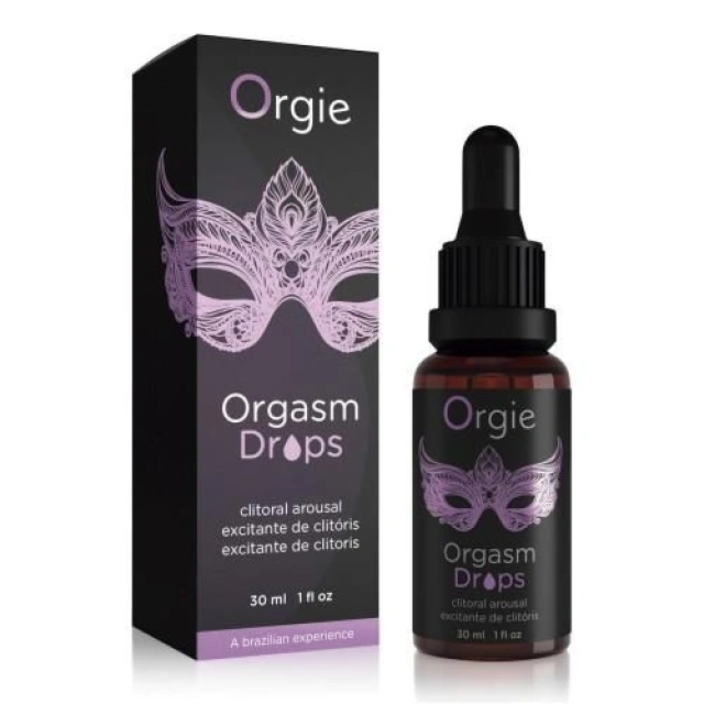Krople Orgazmowe Pobudzające Łechtaczkę Orgasm Drops Orgie 30 ml