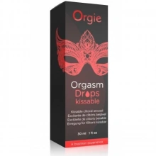 Krople Orgazmowe Smakowe Orgasm Drops Kissable Orgie 30 ml