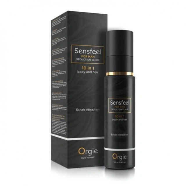 Balsam Z Feromonami Dla Mężczyzn Sensfeel Seduction Elixir 10in1 Orgie 100 ml