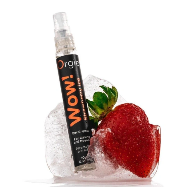 Spray Do Seksu Oralnego Truskawka Lodowa (Strawberry Ice) Orgie 10 ml