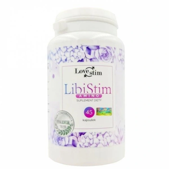 Suplement Libido Dla Kobiet LSTIM Libistim Amino Lovestim 45 kapsułek