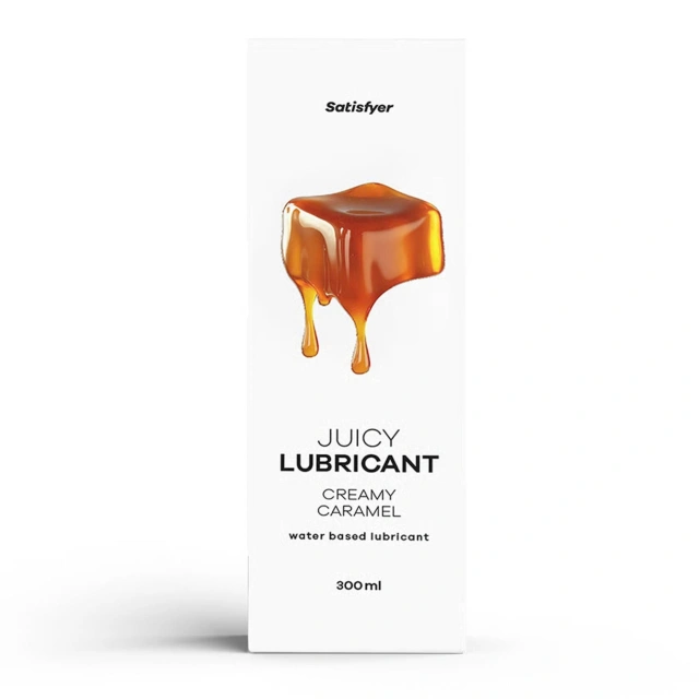 Lubrykant Smakowy Kremowy Karmel (Creamy Caramel) Satisfyer 300 ml