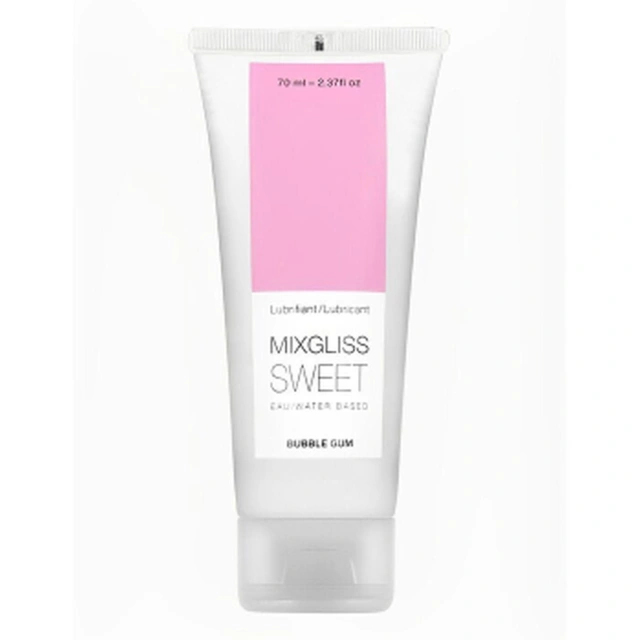 Lubrykant Smakowy Guma Balonowa (Sweet Bubble Gum) Mixgliss 70 ml