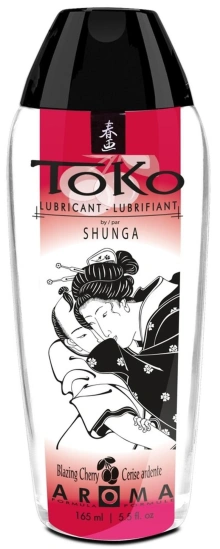 Lubrykant Smakowy Płonąca Wiśnia (Blazing Cherry) Toko Aroma Shunga