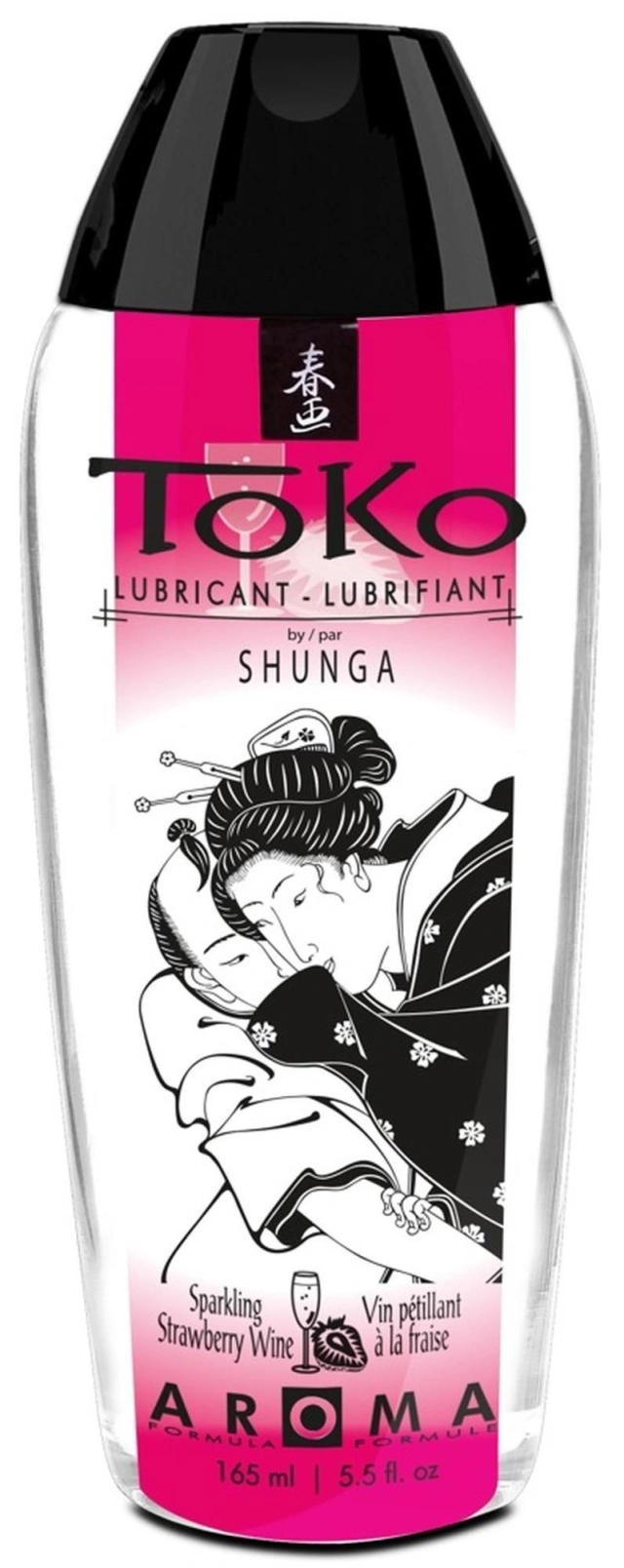 Lubrykant Smakowy Truskawka i Wino Musujące (Strawberry Sparkling Wine) Toko Aroma Shunga