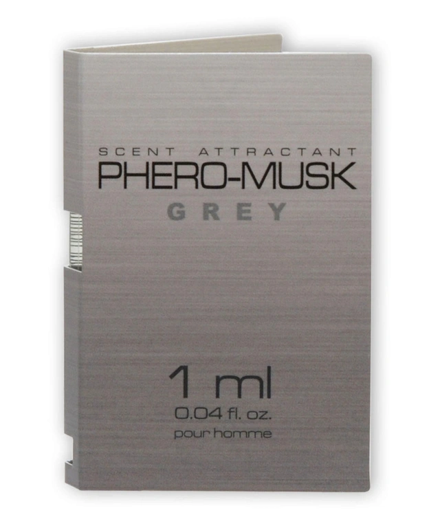 Próbka Perfum Z Feromonami Dla Mężczyzn Phero-Musk Grey Aurora 1 ml