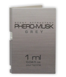 Próbka Perfum Z Feromonami Dla Mężczyzn Phero-Musk Grey Aurora 1 ml