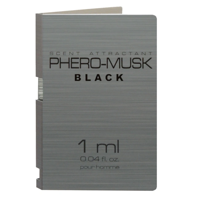 Próbka Perfum Z Feromonami Dla Mężczyzn Phero-Musk Black Aurora 1 ml