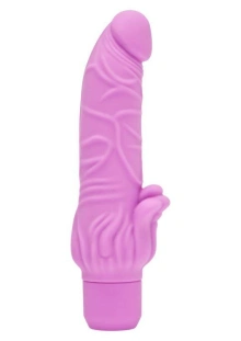 Klasyczny Wibrator Silikonowy Stymulacja Łechtaczki 22cm Różowy | 100% ORYGINAŁ| DYSKRETNA PRZESYŁKA