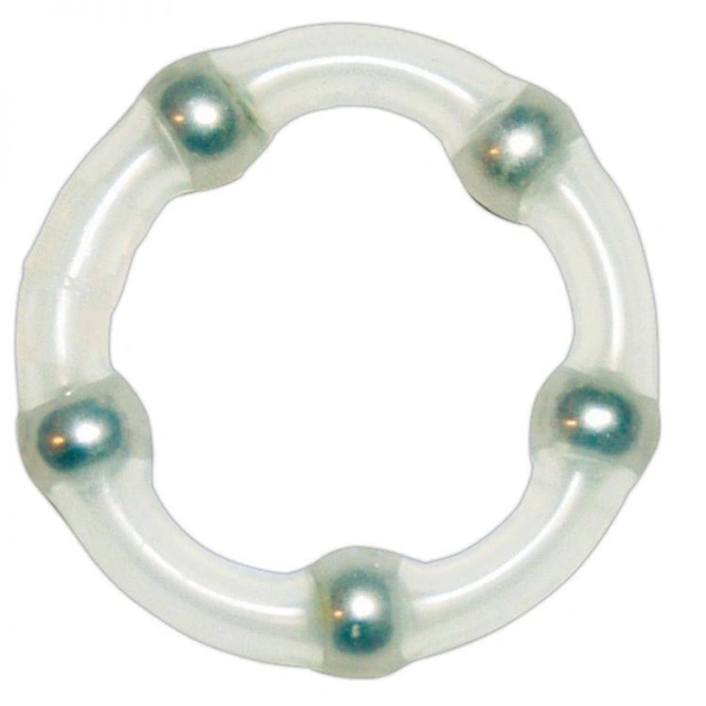 Pierścień Robotic Beaded 