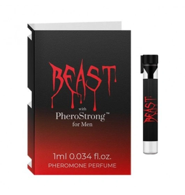 Feromony Męskie Beast PheroStrong Medica-Group 1 ml | 100% ORYGINAŁ| DYSKRETNA PRZESYŁKA