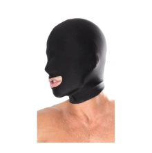 Maska Fetish Fantasy Series Spandex Open Mouth Hood Black Pipedream | 100% ORYGINAŁ| DYSKRETNA PRZESYŁKA