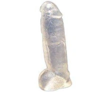 Dildo Grube 22cm Big Dong Przezroczyste | 100% ORYGINAŁ| DYSKRETNA PRZESYŁKA